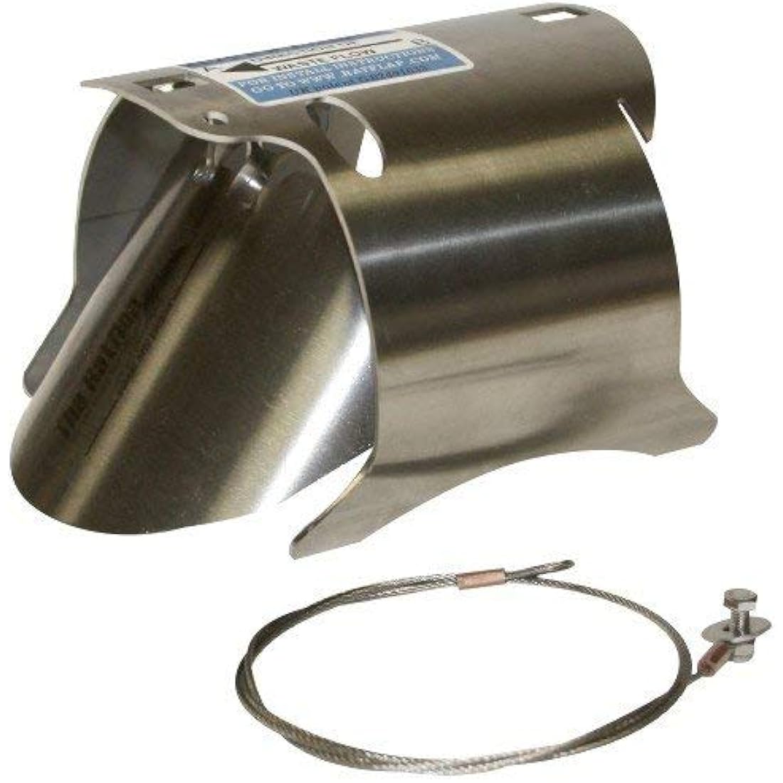 Stainless Steel Rat Prevention Flap for 4" 100mm Drain Pipes