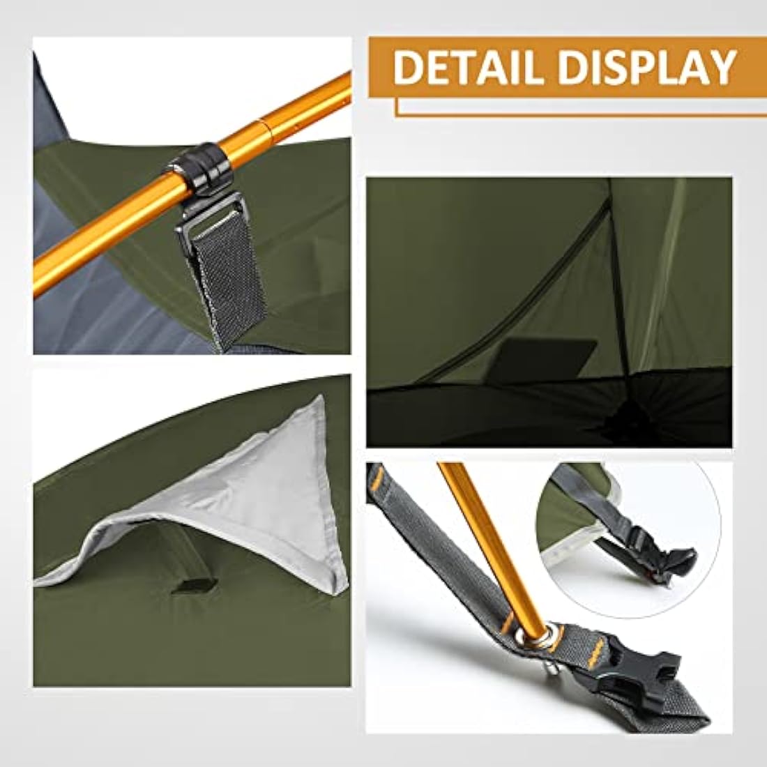 Bessport 2-Person Ultralight Backpacking Tent | Waterproof Dome Tent