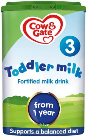 Cow & Gate 3 Toddler Milk Powder 1-2 Years, 800g (Pack of 6)