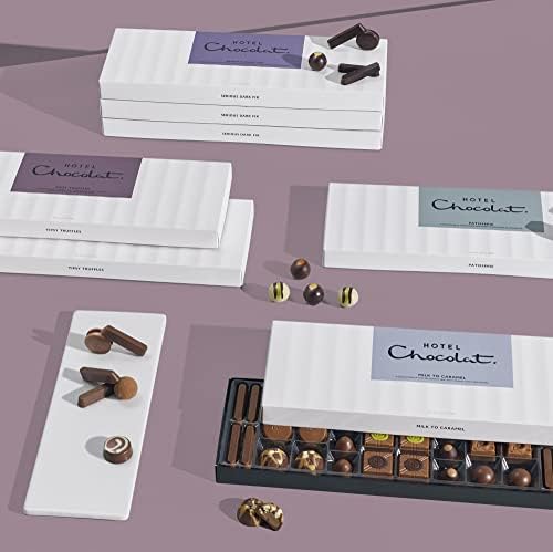 Hotel Chocolat Tipsy Truffles – 27-Piece Liqueur Chocolate Gift Box