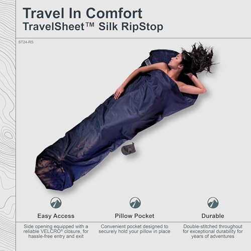 Cocoon Silk Sleeping Bag – Jolof Store Lightweight Travel Liner