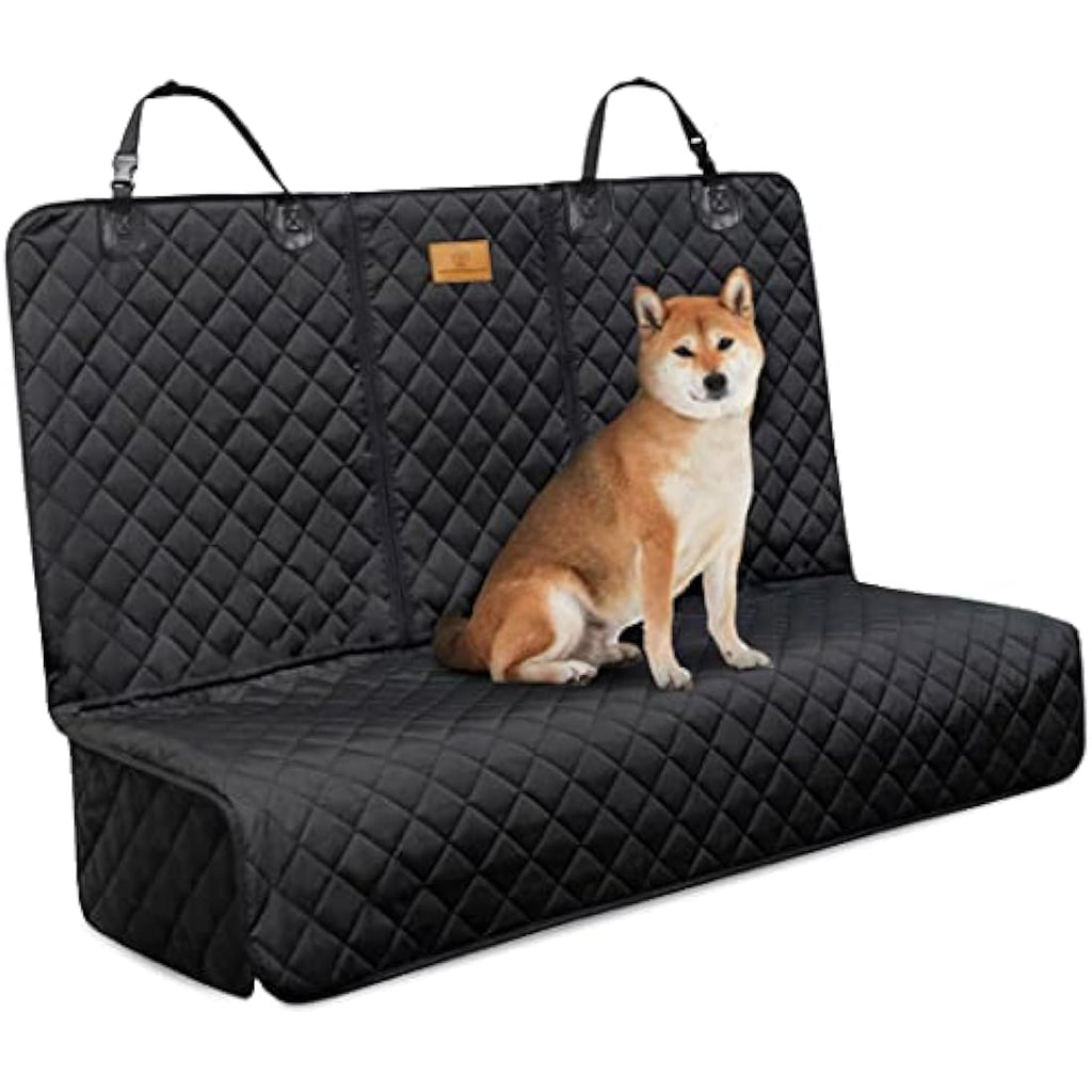 AMZPET Waterproof Dog Car Seat Cover – Non-Slip SUV Rear Seat Protector
