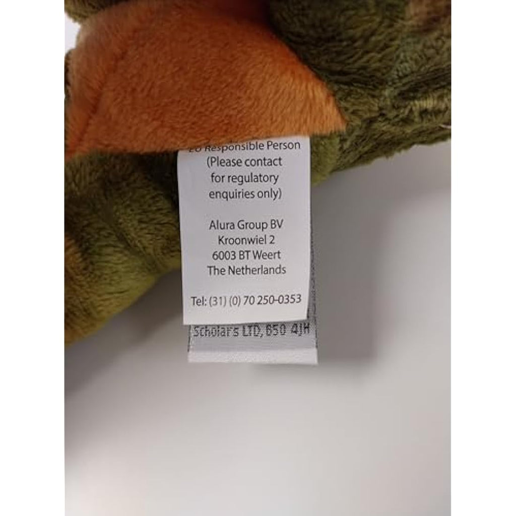 Zappi Co Parasaurolophus Dinosaur Plush Toy – Soft Stuffed Animal 38cm