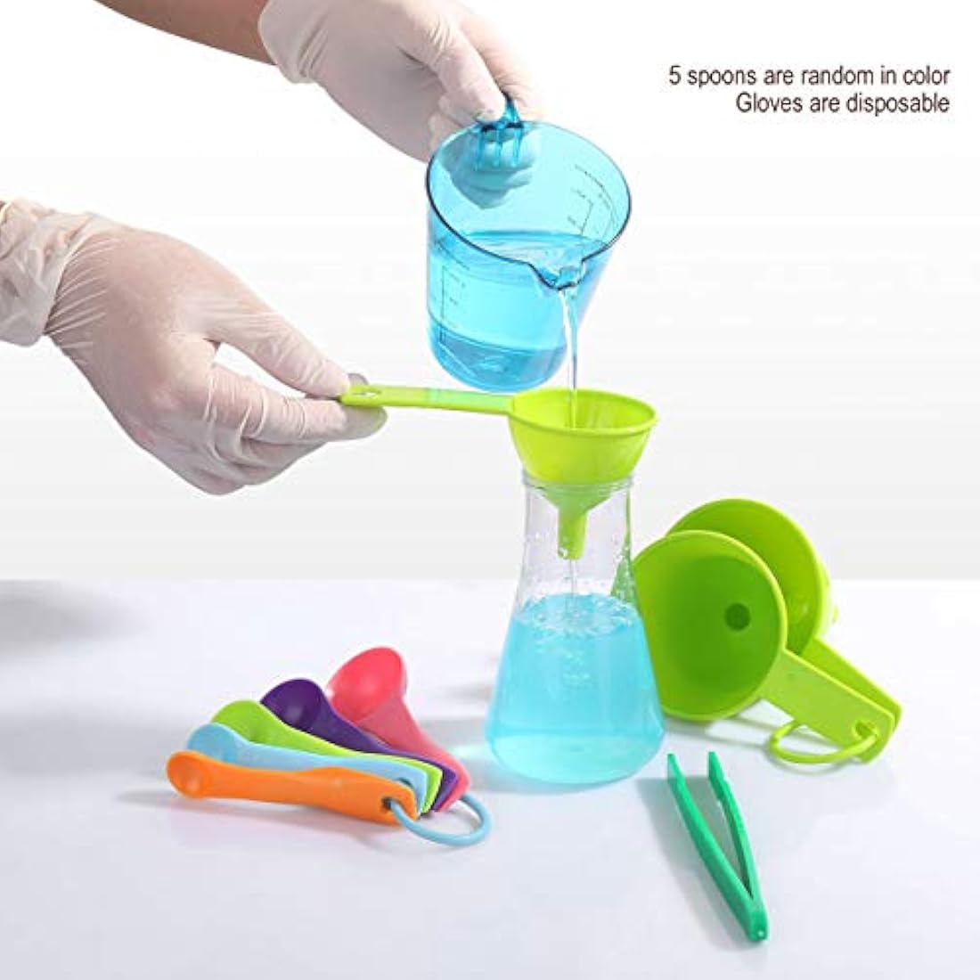 Kids Science Experiment Kit with Lab Coat & STEM Role Play Toys