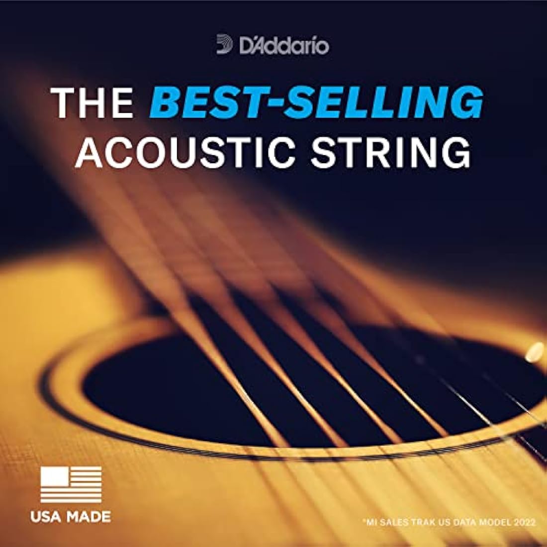 D'Addario Phosphor Bronze 12-String Acoustic Guitar Strings, 09-45
