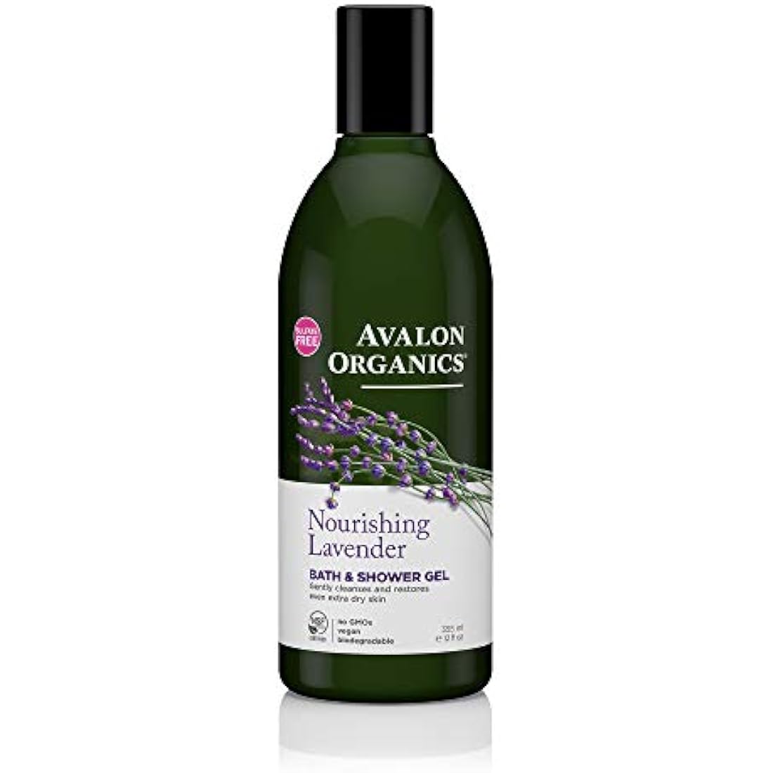 Avalon Nourishing Lavender Bath & Shower Gel - Vegan Skincare - 355 ml