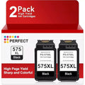 PG-575XL Black Ink Cartridges (2-Pack) for Canon PIXMA