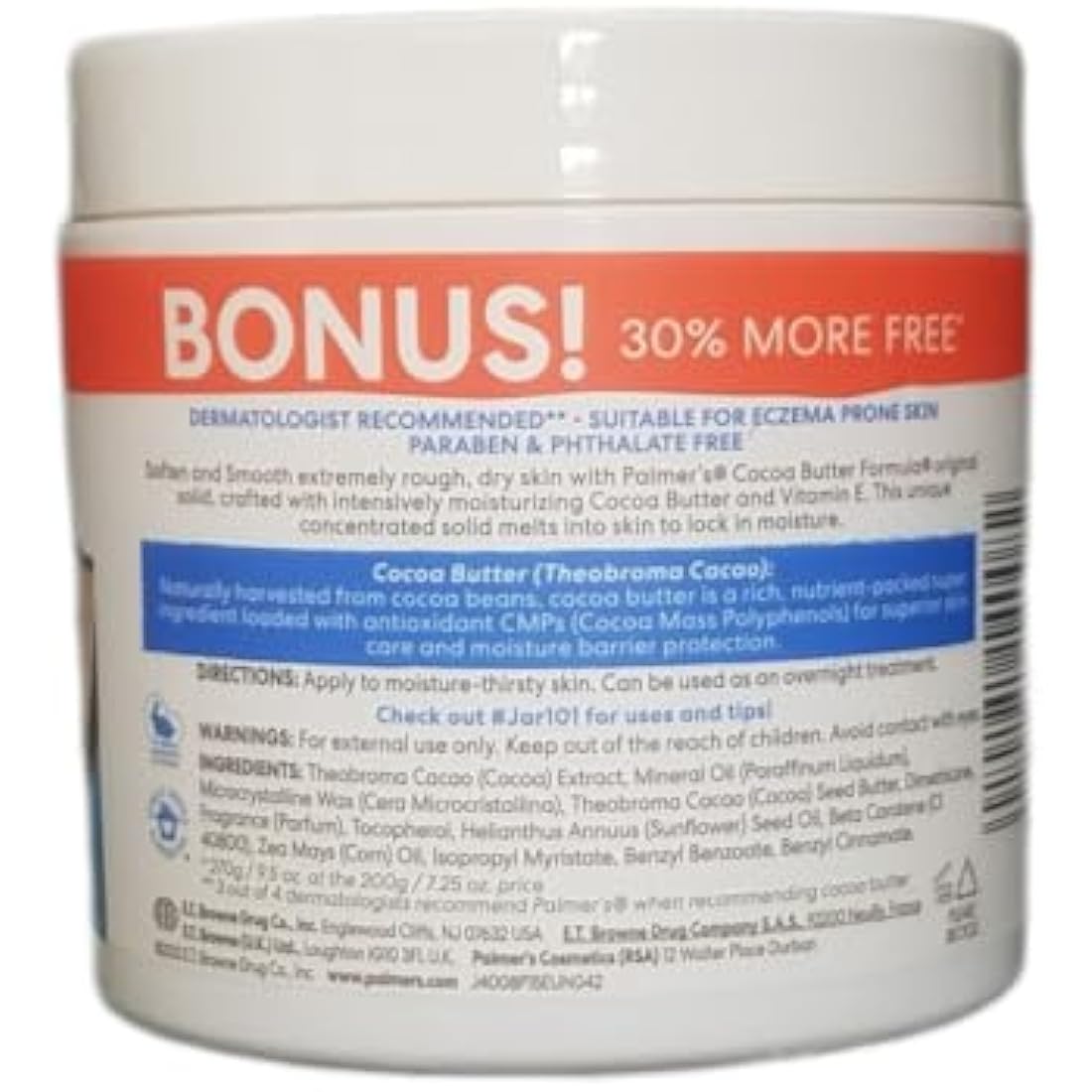 Palmer's Cocoa Butter Formula with Vitamin E - Scar & Stretch Mark Cream 3pk