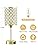 Jolof Store Crystal Touch Table Lamp – Gold 3-Way Dimmable with USB Ports
