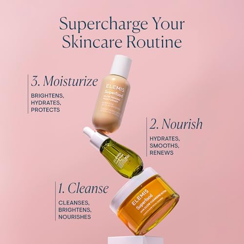 ELEMIS Superfood Hydrating Cleansing Balm – Radiance Boosting Butter 90g