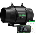 VIVOSUN 150mm Inline Duct Fan with GrowHub E42A WLAN Controller