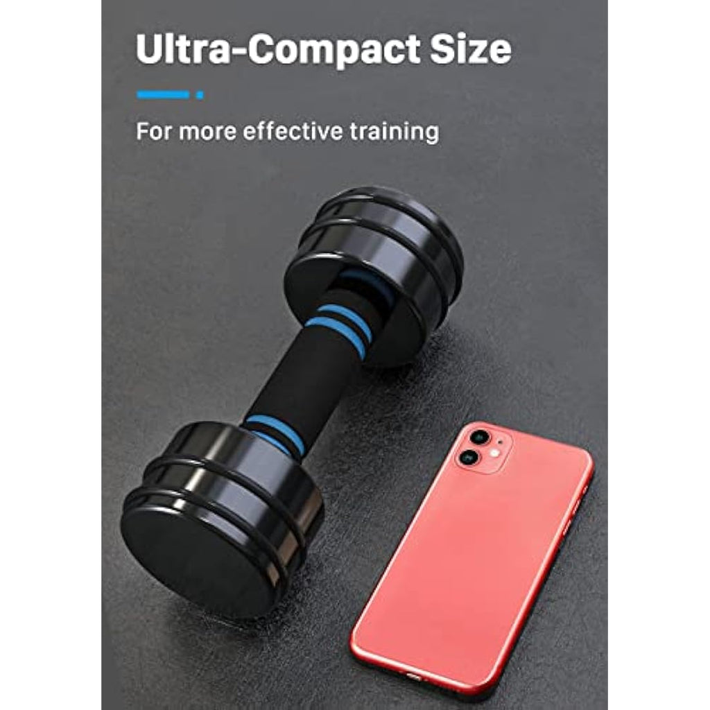 Northdeer Adjustable Steel Dumbbells | Ultracompact Chrome Weights