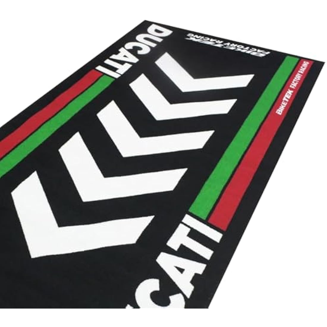 Biketek Series 4 Ducati Garage Mat – 190x80cm Non-Slip Workshop Mat