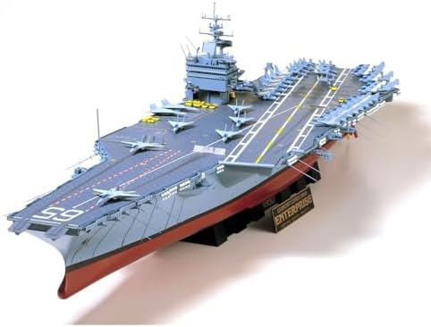 Tamiya US CVN-65 Enterprise Aircraft Carrier Model Kit – 1:350 Scale