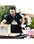 APRONPANDA Funny BBQ Grilling Apron – May The Forks Be With You – Black
