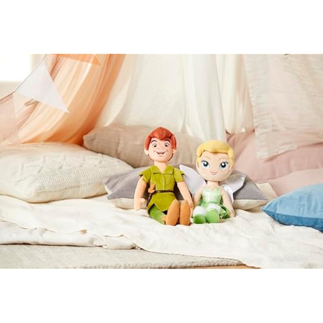 Disney Peter Pan Plush Soft Toy – 48cm Washable Character Figure