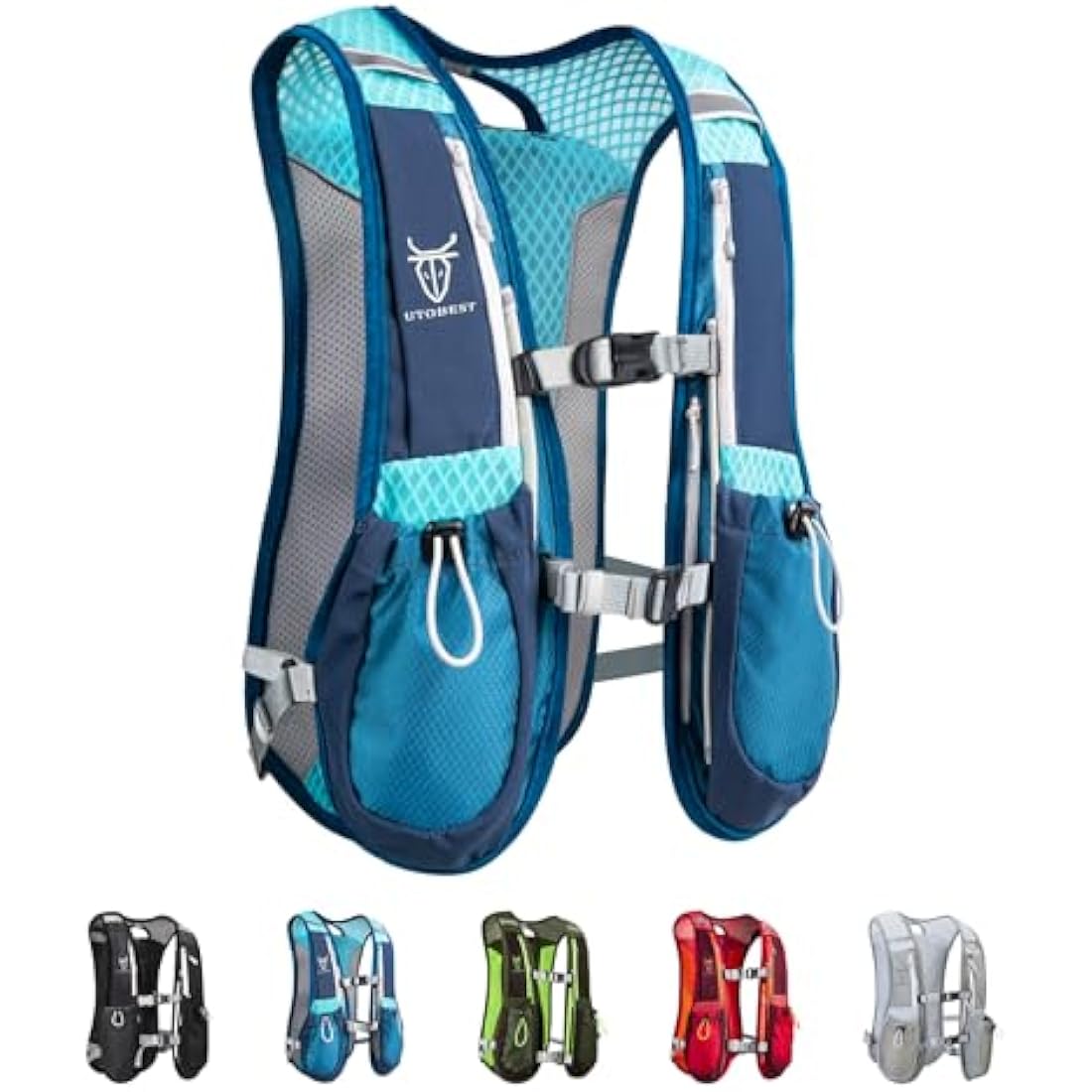 UTOBEST 5L Lightweight Running Vest | Ultralight Hydration Backpack