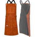Leather Welding Apron | Heat Resistant Heavy Duty Cowhide