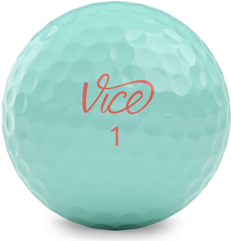 Vice Golf Pro Soft Hue Blue Light - 3-Piece Urethane Golf Balls