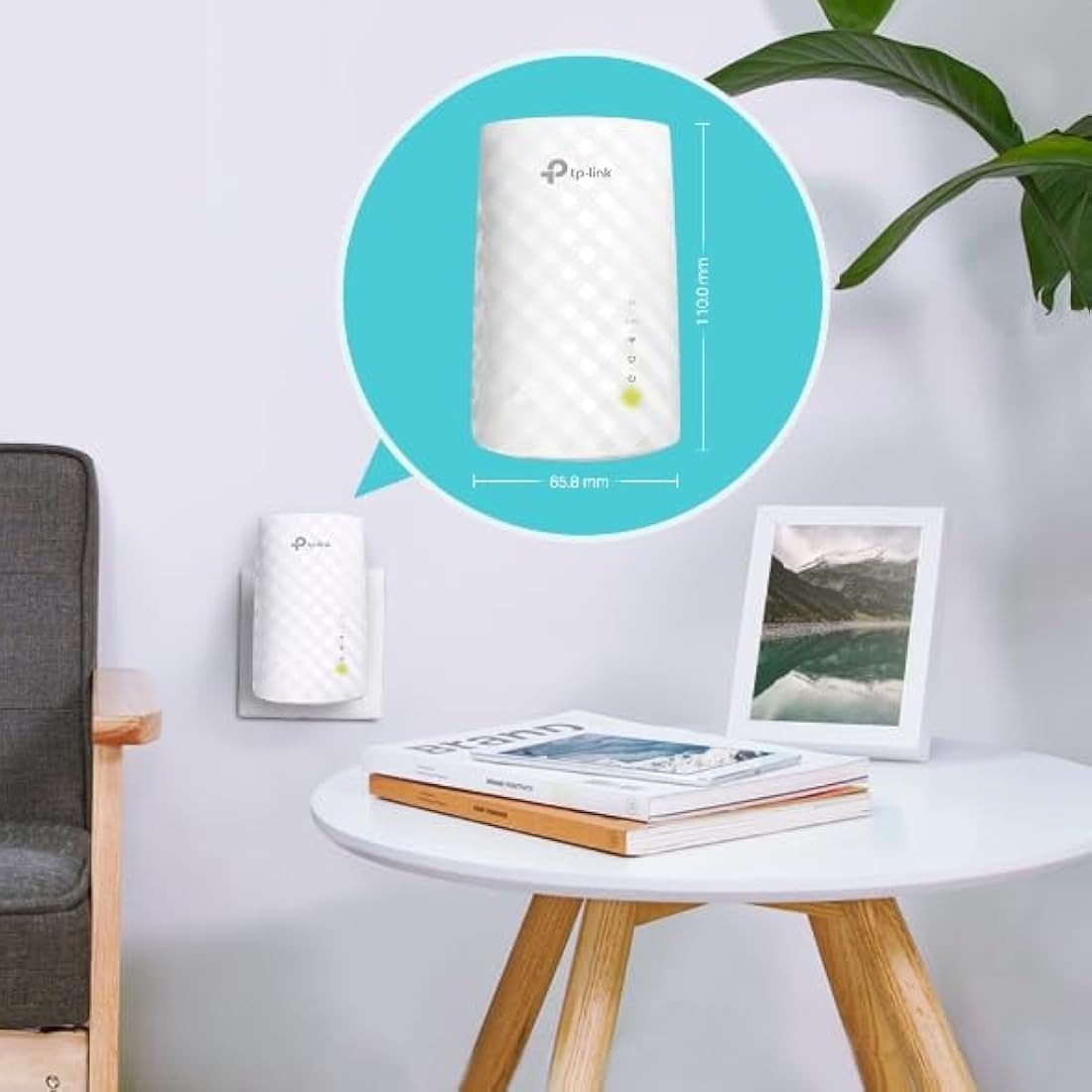 TP-Link RE220 AC750 Dual-Band WiFi Extender and Range Booster