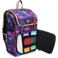 ENHANCE TCG Trading Card Storage Backpack - Deck Box & Playmat Holder, Galaxy