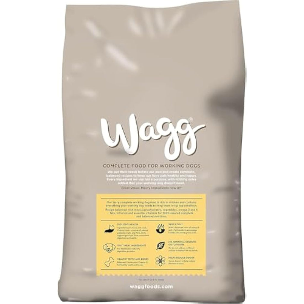 Wagg Kennel Chicken & Veg Dry Adult Dog Food - Meaty Kibble 15kg