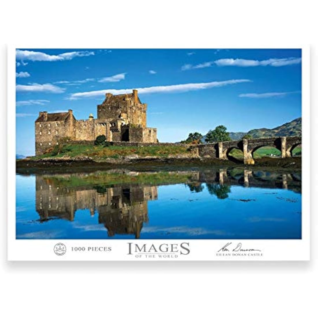 Ken Duncan Eilean Donan Castle 1000 Piece Jigsaw Puzzle for Adults