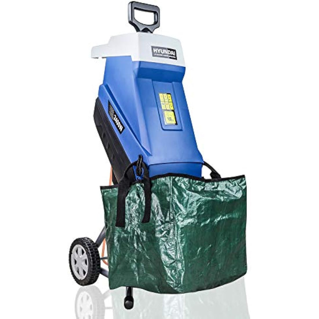Hyundai Electric Garden Shredder – 2400W Wood Chipper with 10m Cable