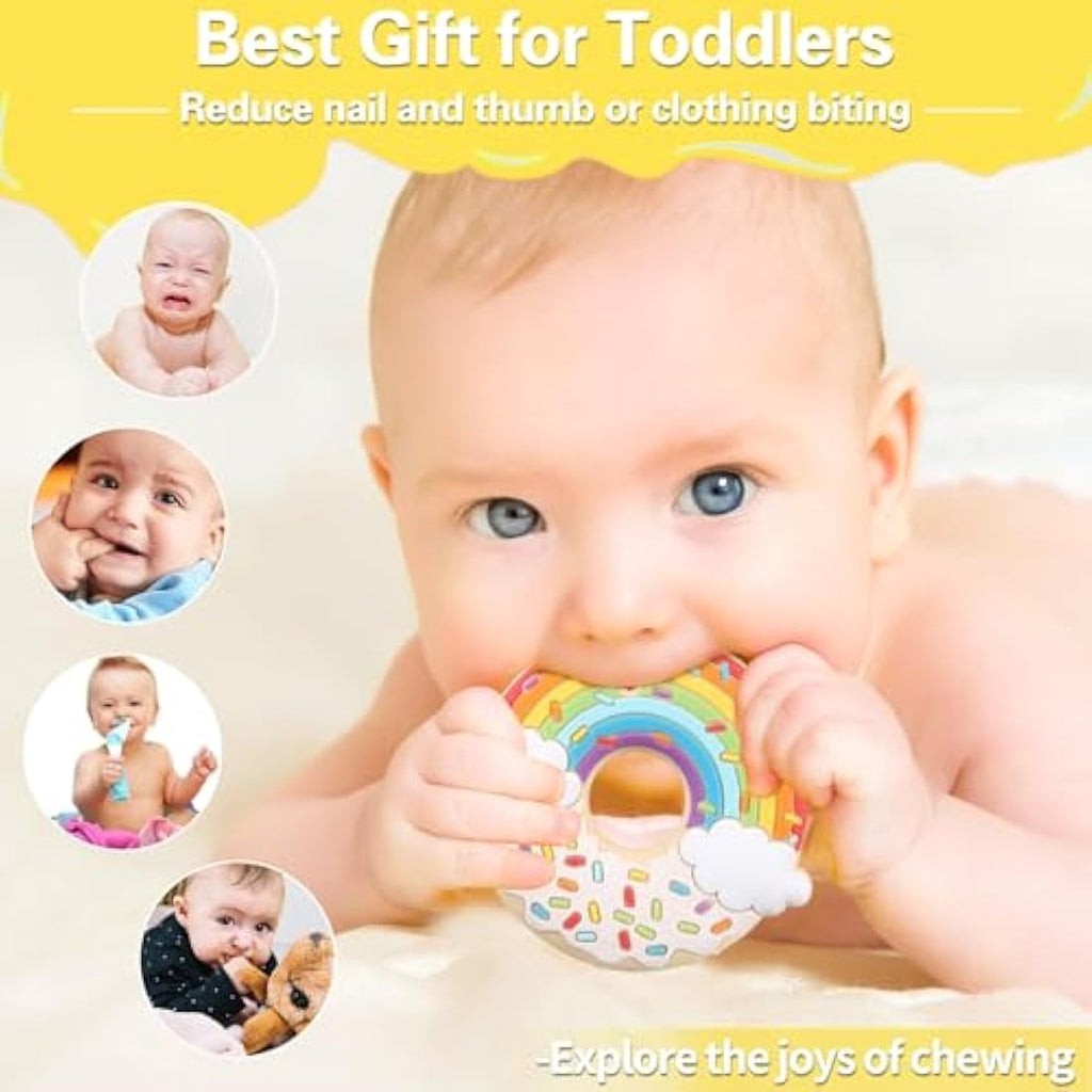 Jolof Store Sensory Chew Necklace - 6 Pack Food Grade Silicone Teethers