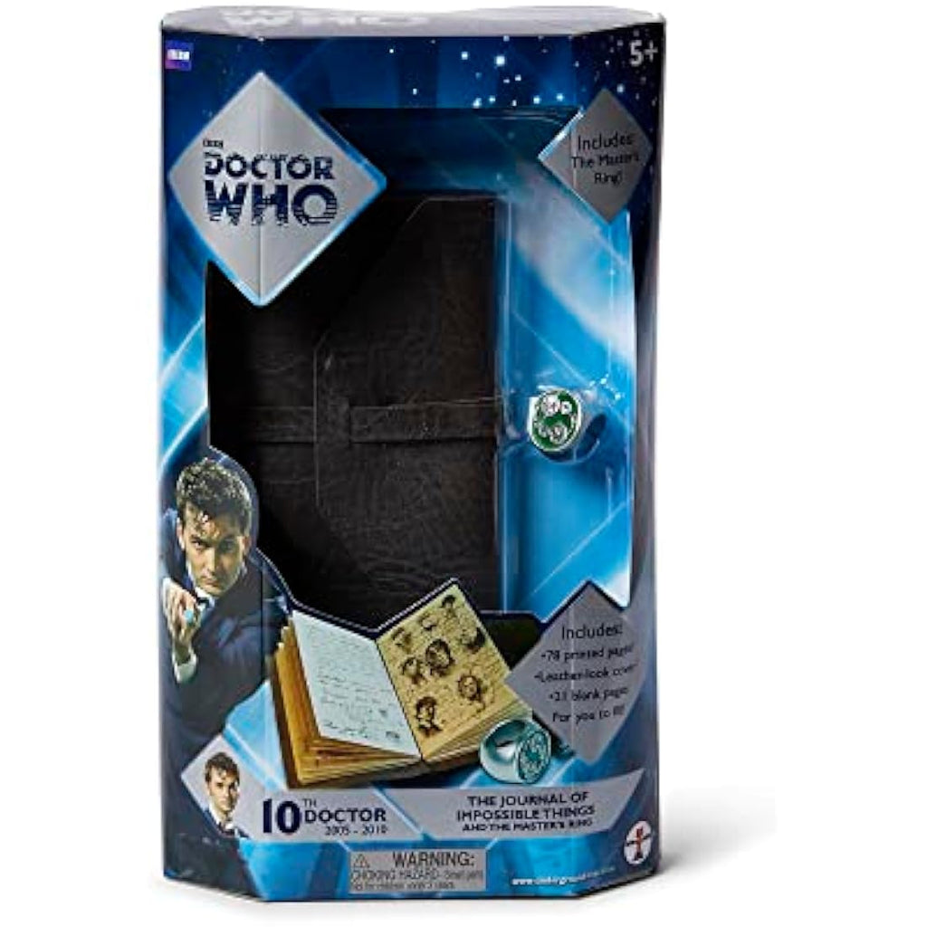 Doctor Who Journal of Impossible Things – Leather-Look Pocket Notebook