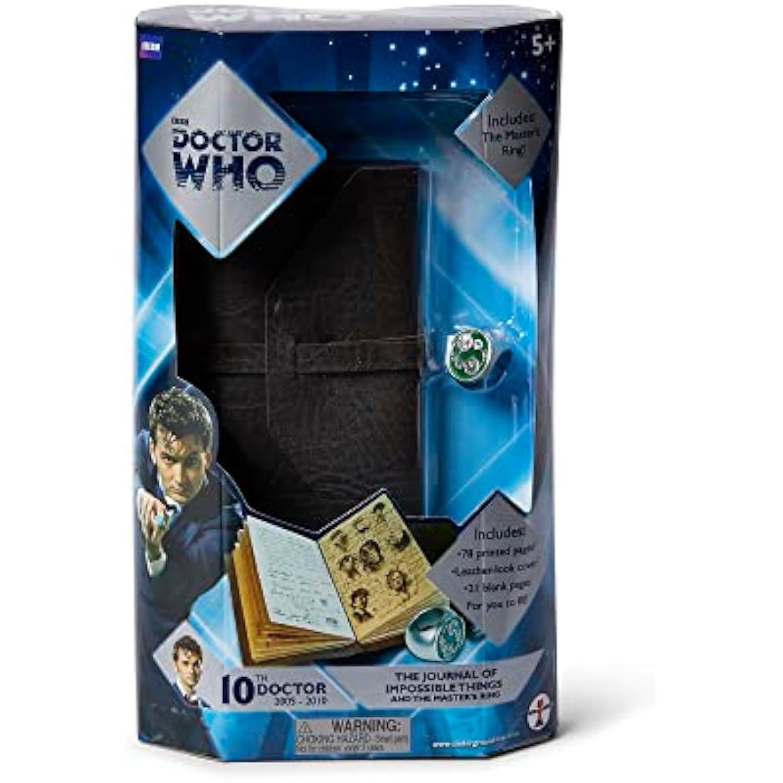 Doctor Who Journal of Impossible Things – Leather-Look Pocket Notebook