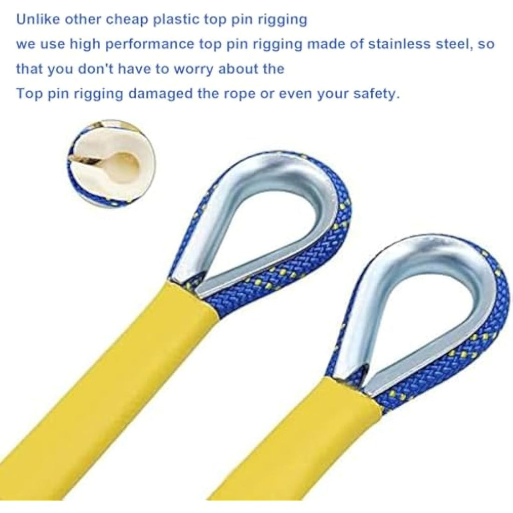 50m Static Safety Rope – 8mm High Strength Nylon Cord