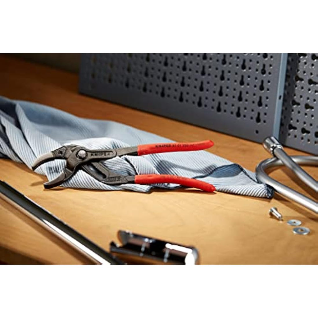 Knipex 250mm Siphon and Connector Pliers – Non-Slip Plastic Grip