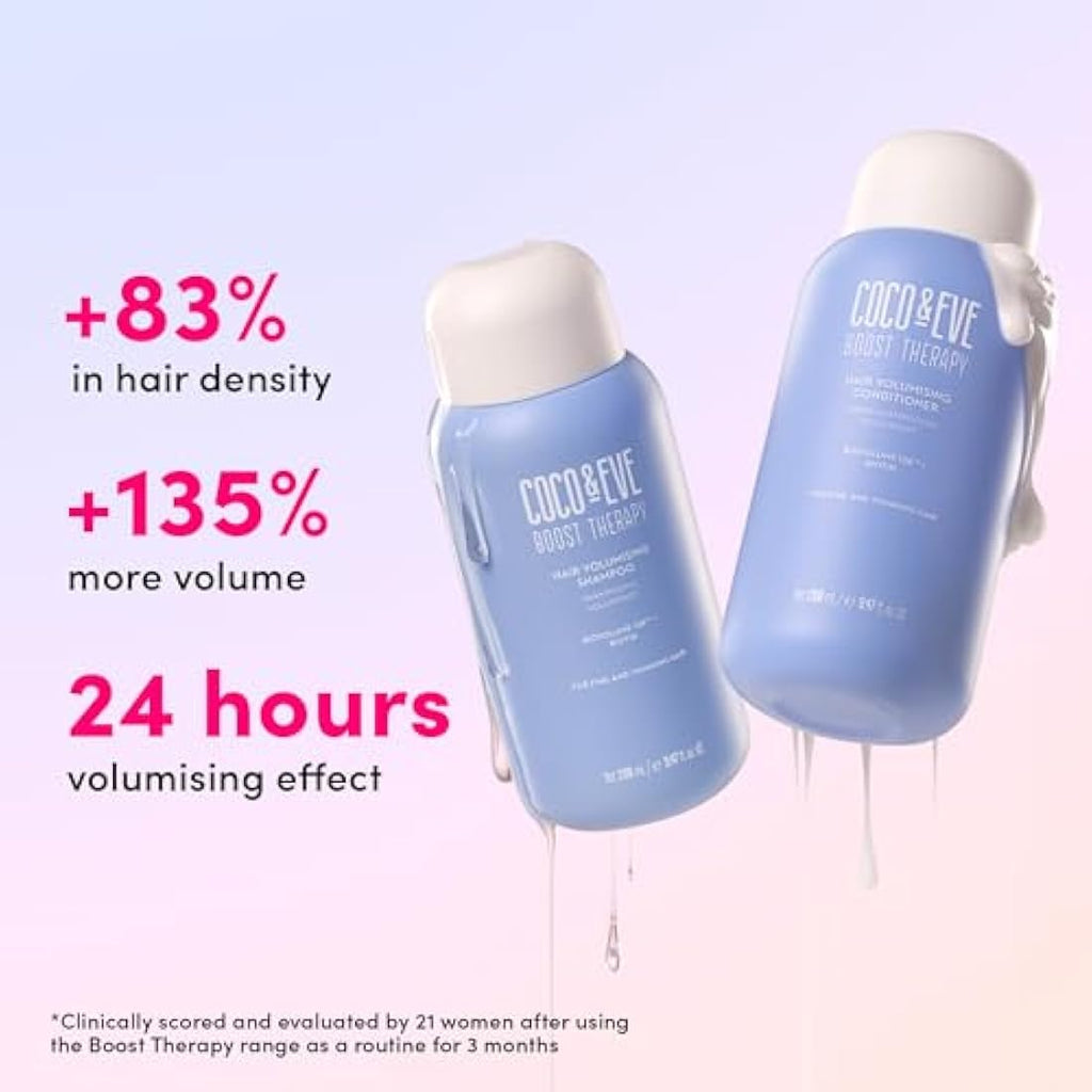 Coco & Eve Boost Therapy Volumising Shampoo & Conditioner Set with Biotin