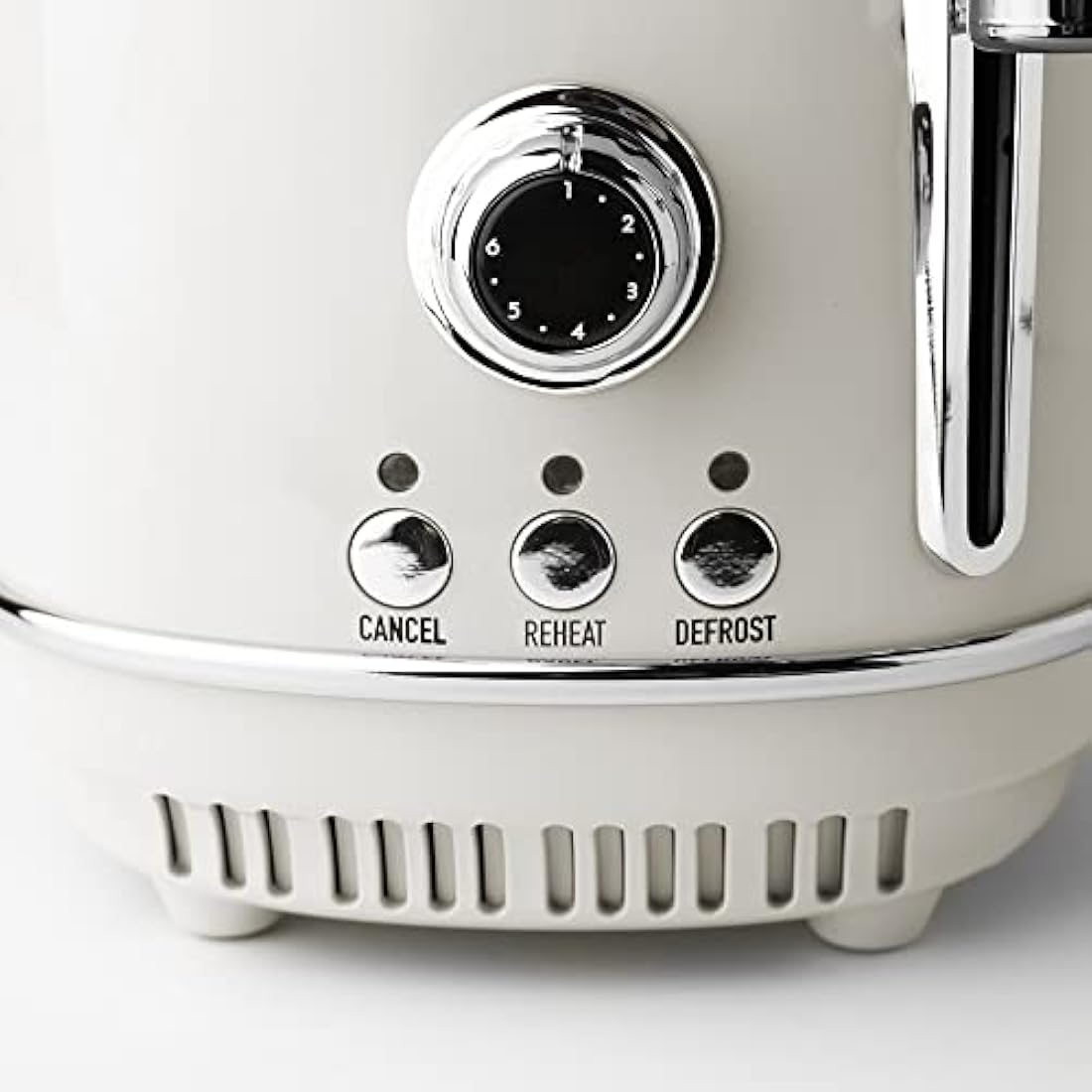 Haden Heritage 2-Slice Toaster – Retro Stainless Steel in White