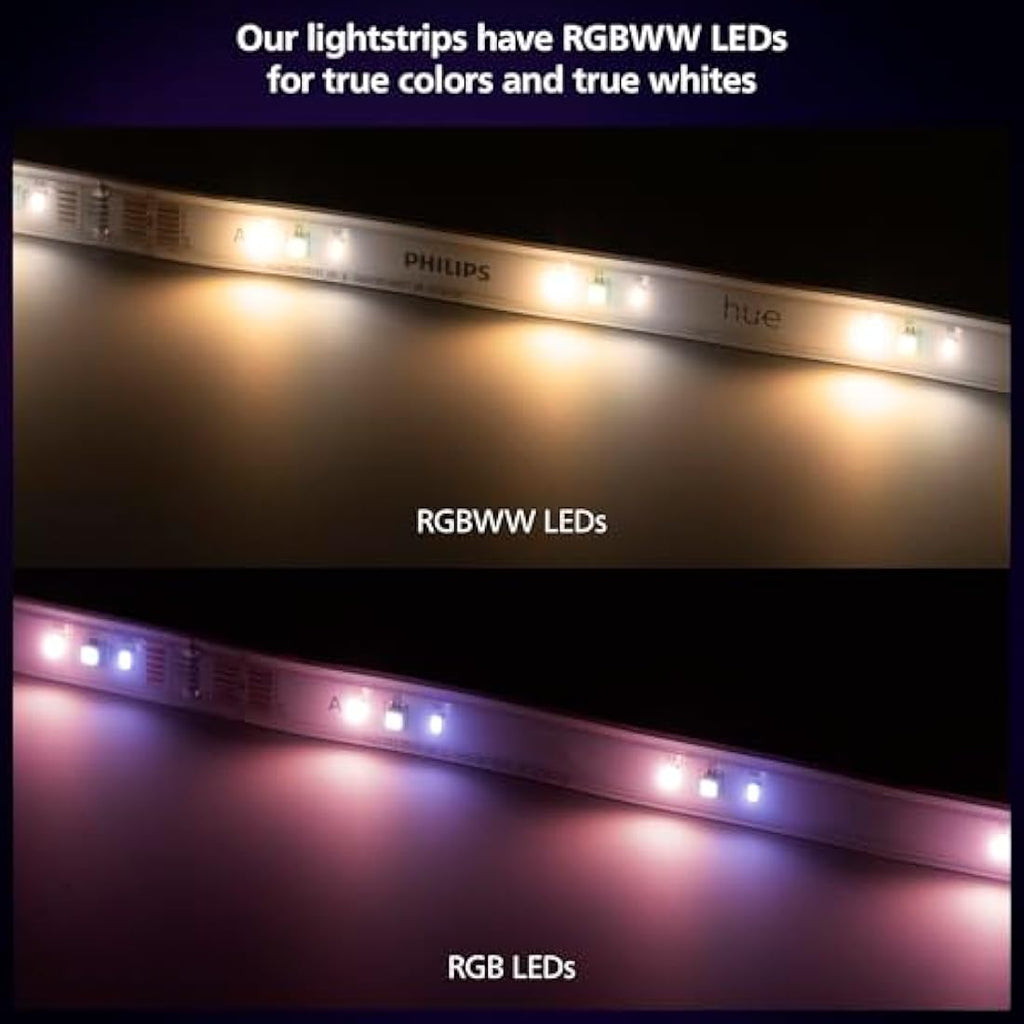 Philips Hue Solo 3m Smart LED Lightstrip – RGBWW Indoor Ambient Lighting