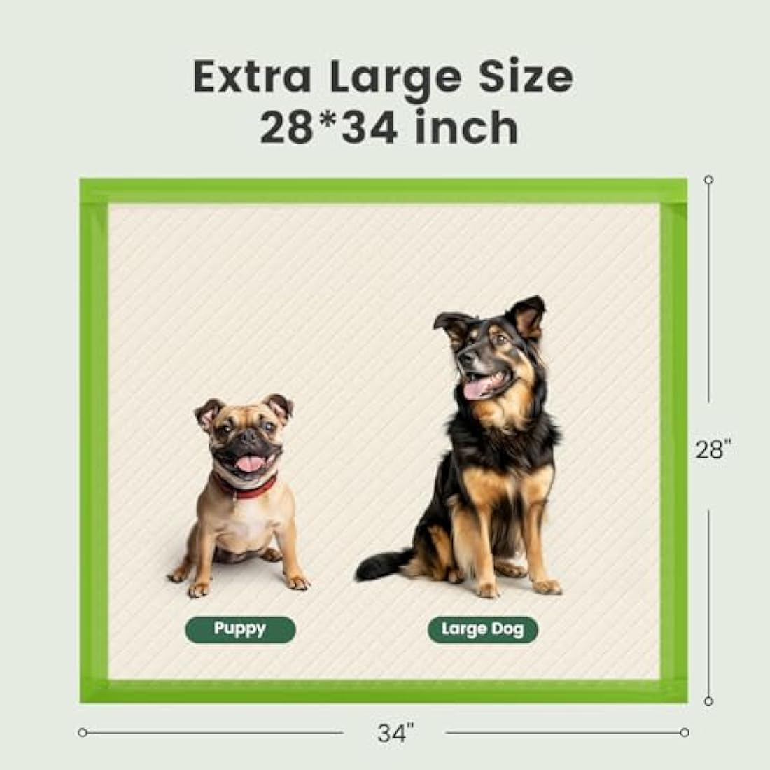 Gardner Pet Extra Large Puppy Pads | 70x85cm Super Absorbent (100 Pack)