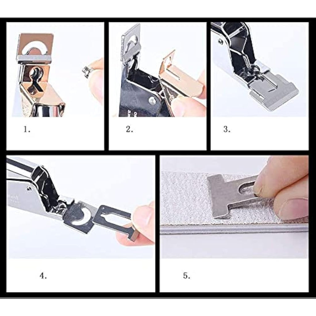 BEZOX Professional Acrylic Nail Clippers – Stainless Steel Tip Cutter