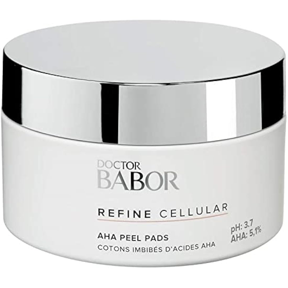 DOCTOR BABOR AHA Peeling Pads – Fruit Acid Exfoliating Treatment, 60ct