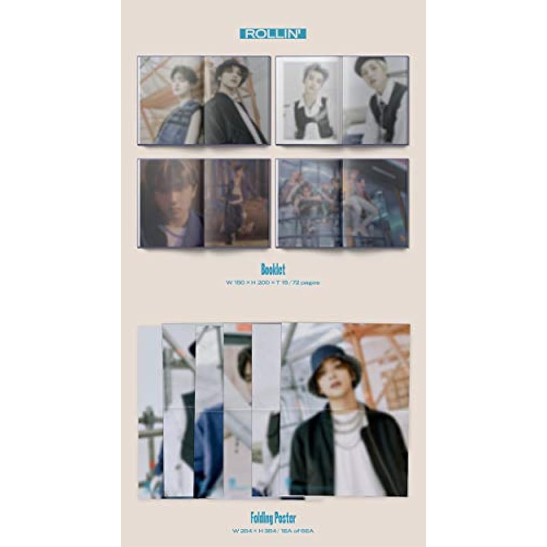 NCT Dream Reload Album Ridin Ver. - SM Entertainment K-Pop Set