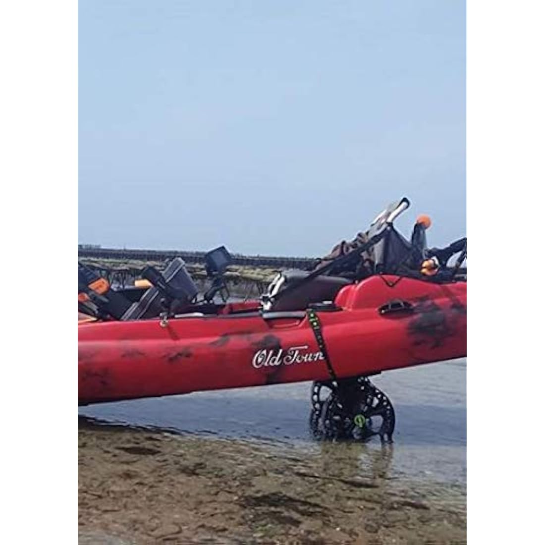 C-Tug Sandtrakz Kayak Cart – Puncture-Free Wheels & Portable Trolley
