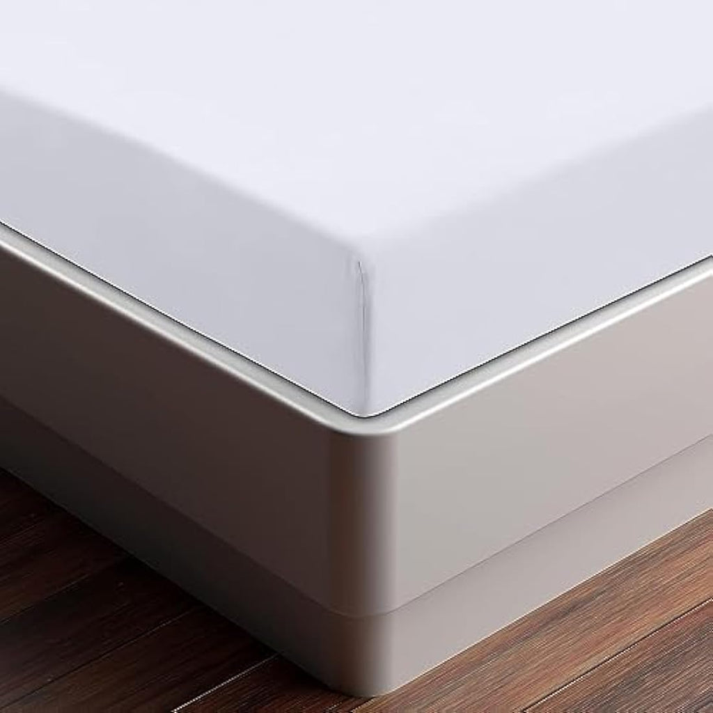 Utopia Bedding Super King Fitted Sheets - 6 Pack White Microfibre