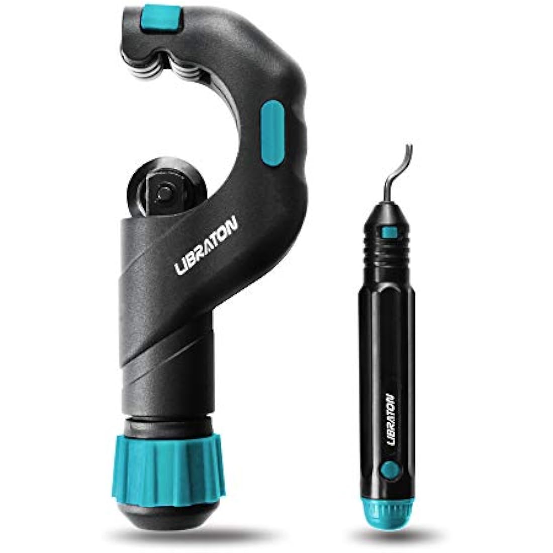 Libraton Heavy-Duty Pipe Cutter (5-50mm) with HSS Deburring Tool