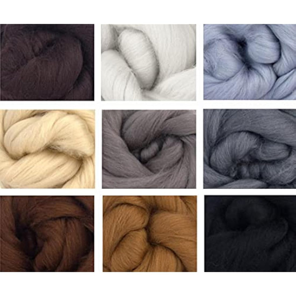 Jolof Store Merino Wool Tops - Neutral Tones Sustainable Pack of 9