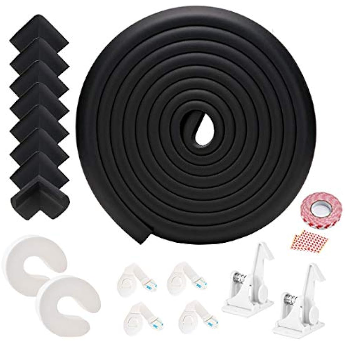 Jolof Store 17-Piece Baby Proofing Kit | Edge Guards & Corner Protectors