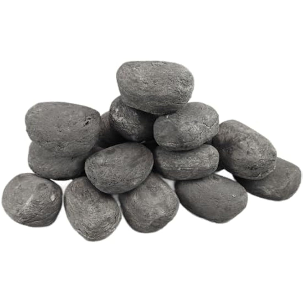 The Stove Wizard 20 Ceramic Replacement Pebbles for Gas & Electric Fires