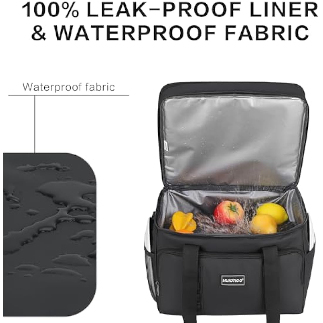42L Insulated Cooler Bag – Waterproof Thermal Picnic Bag