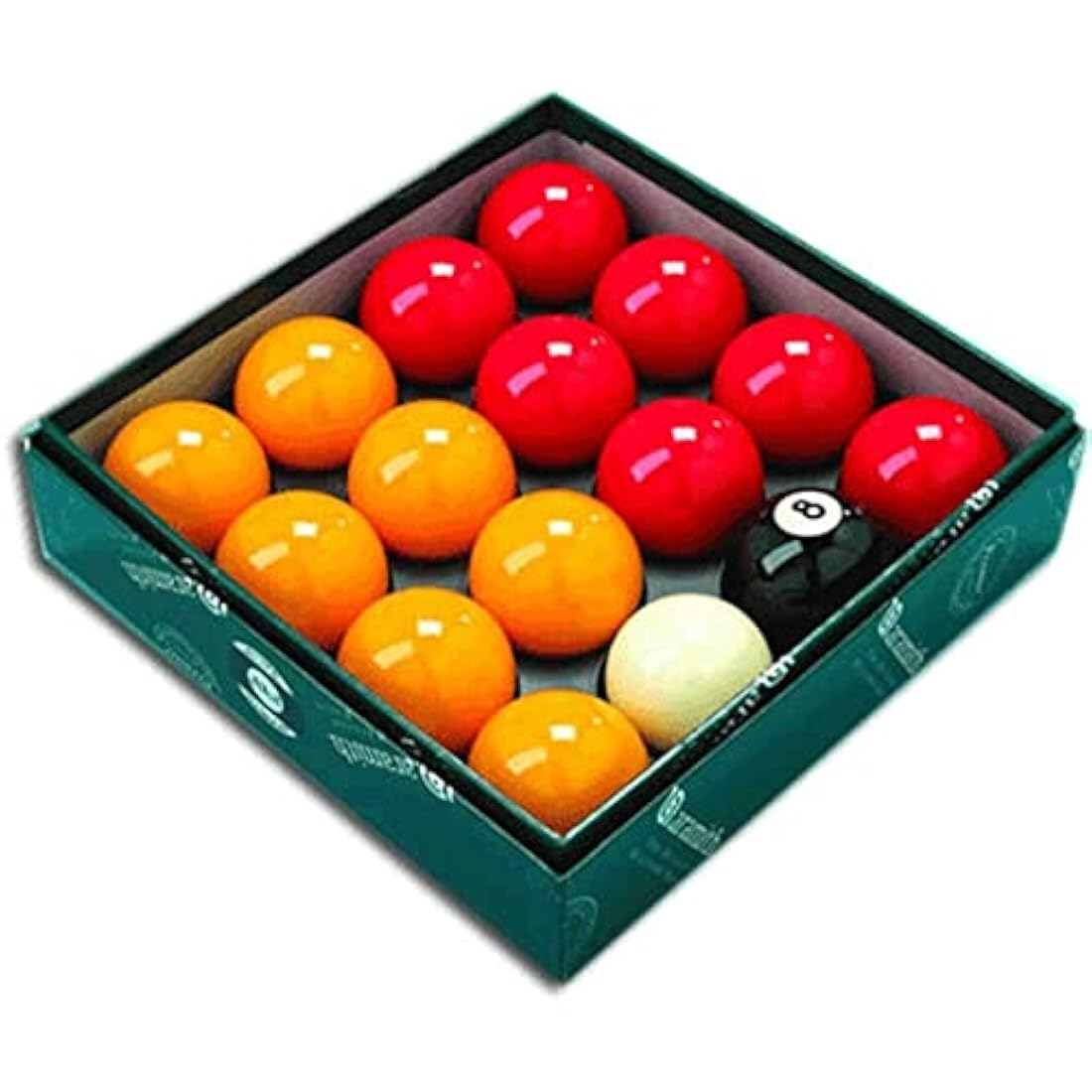 Aramith Premier Red & Yellow 2" Pool Balls | Phenolic Resin Set