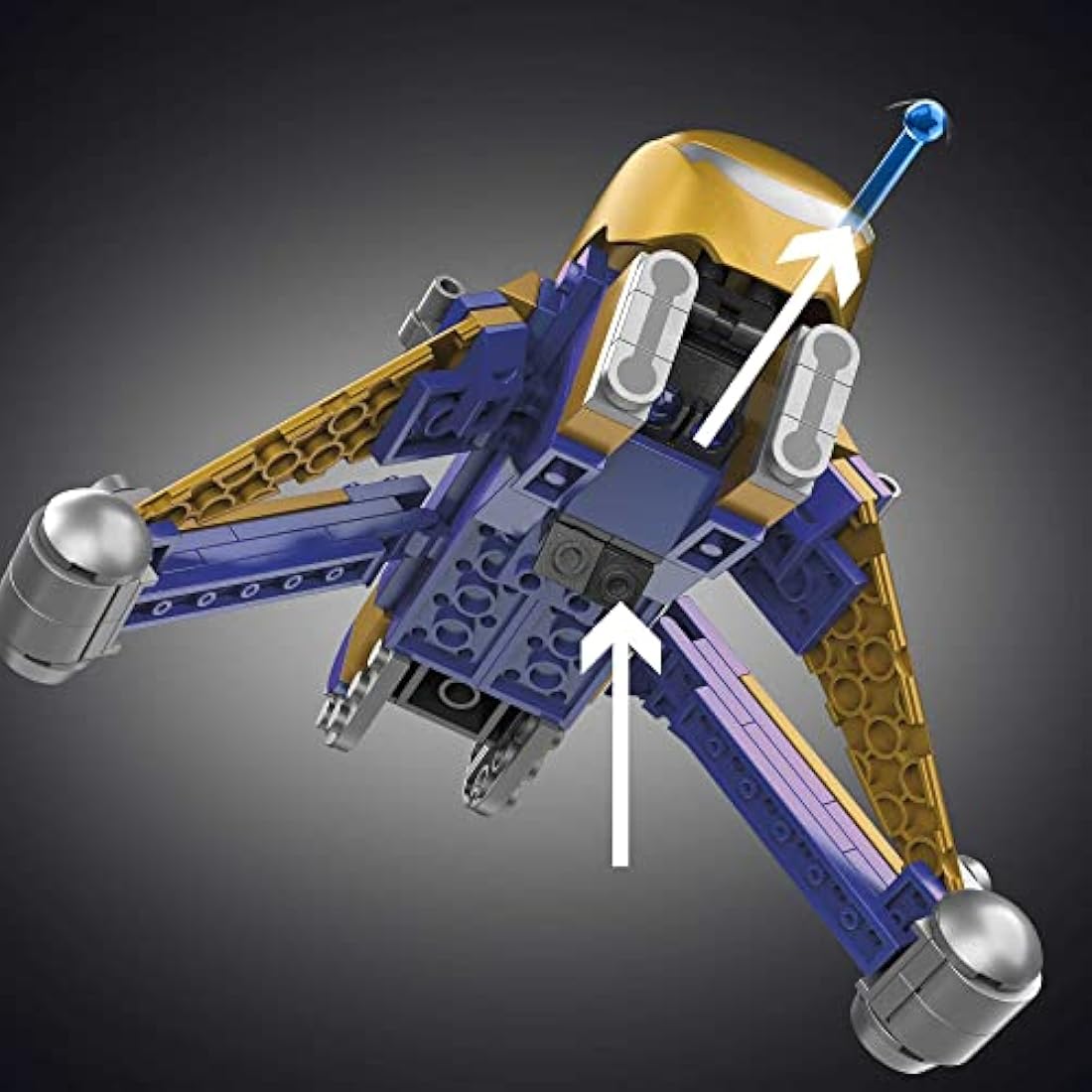 MEGA Halo Arbiter's Quest Banshee Building Set with 3 Figures