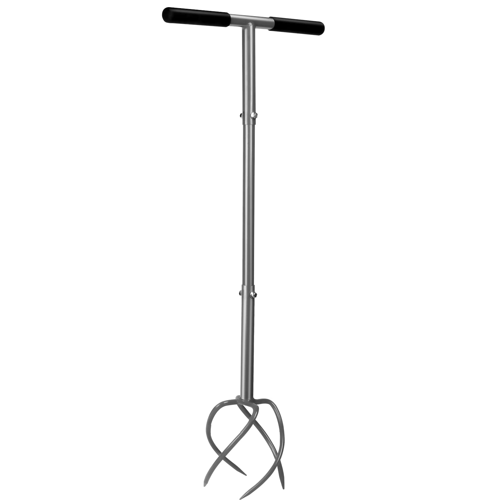 Walensee Manual Hand Tiller – Steel Garden Claw Cultivator & Aerator